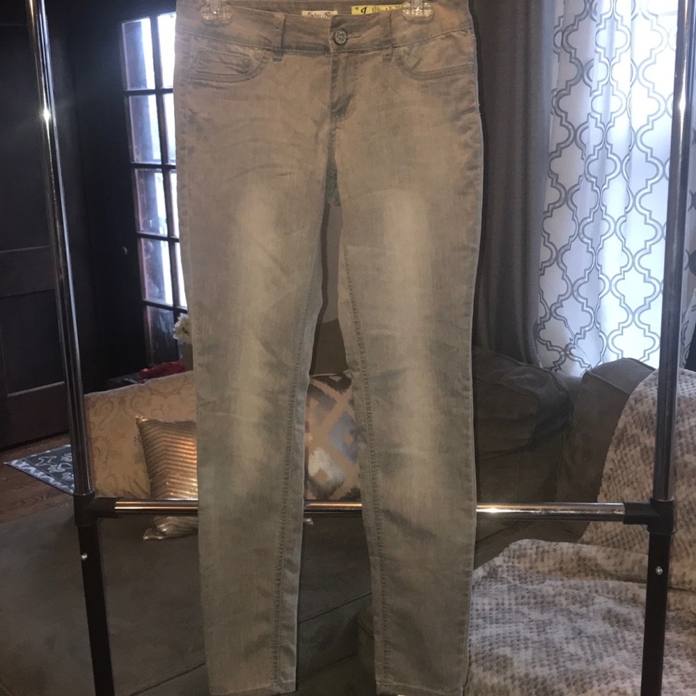 Gray jeans